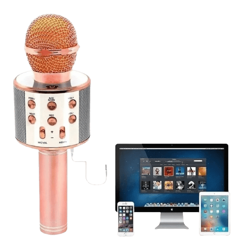 Micrófono Karaoke Bluetooth Portatil 5 W - Imagen 4