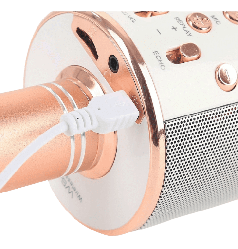 Micrófono Karaoke Bluetooth Portatil 5 W - Imagen 2