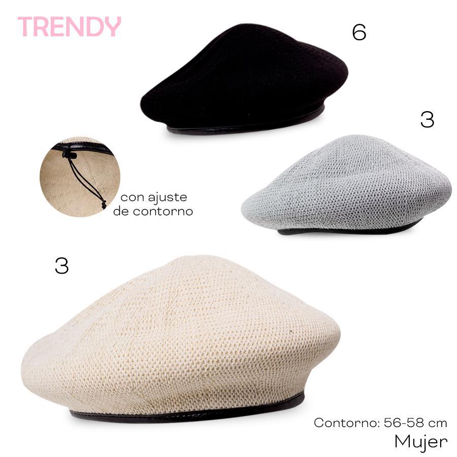 Boina Trendy Dama Varios Colores 13913