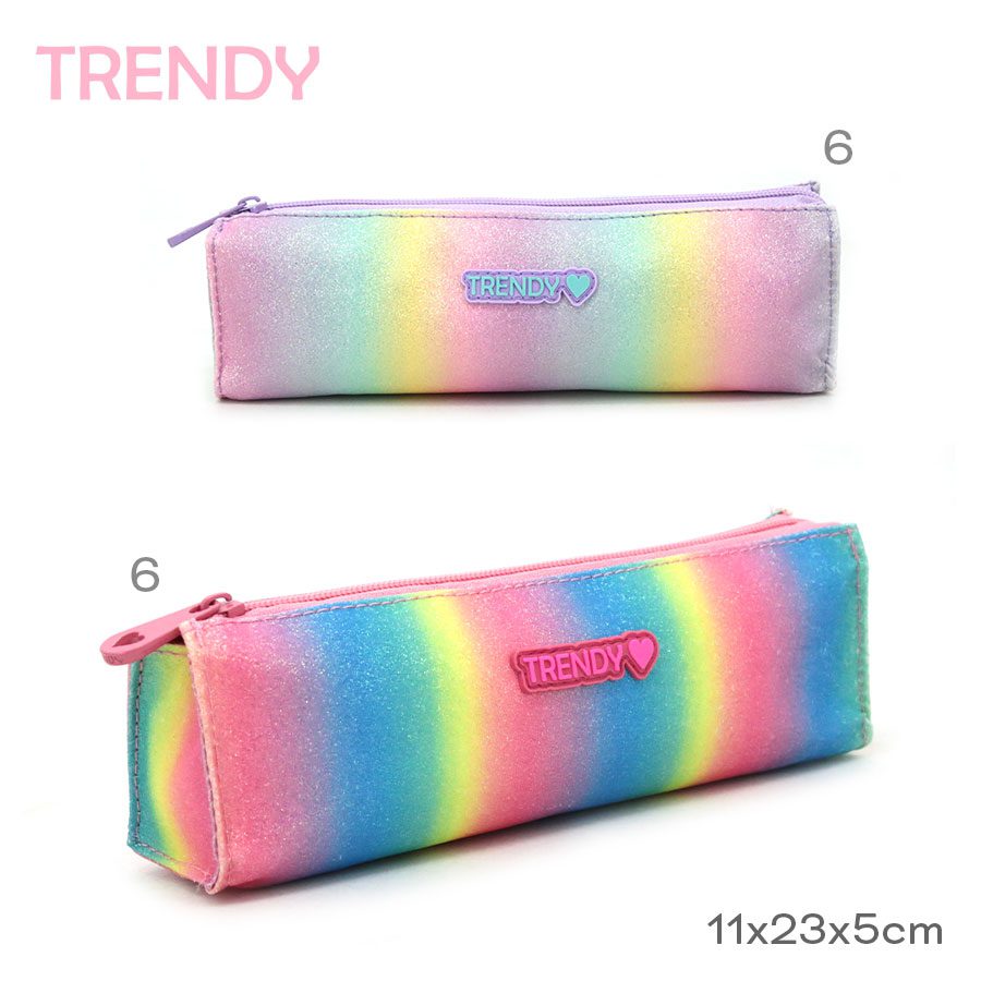 Cartuchera Trendy Cierre Rosa 16325