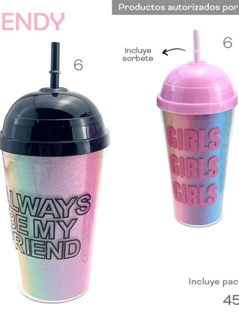 Vaso Trendy Varios Colores 17384
