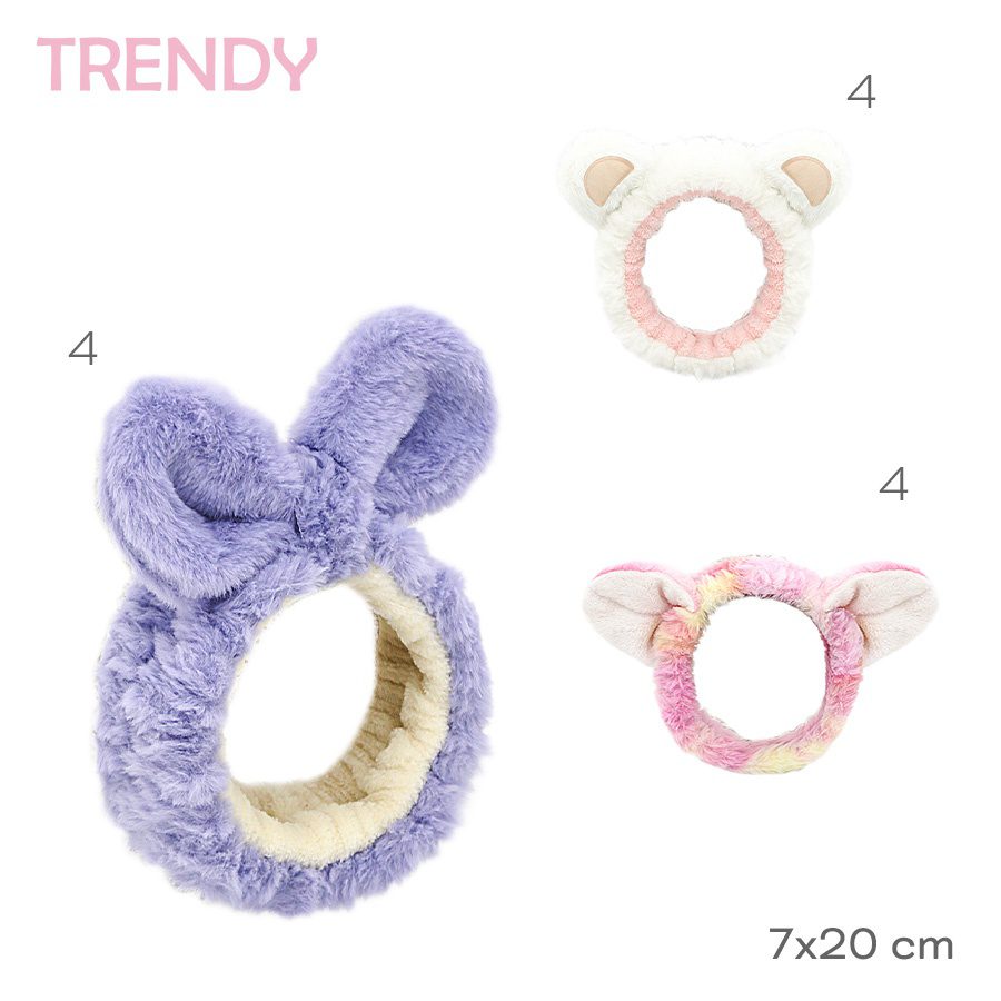Vincha Make Up Trendy Varios Colores 17804B