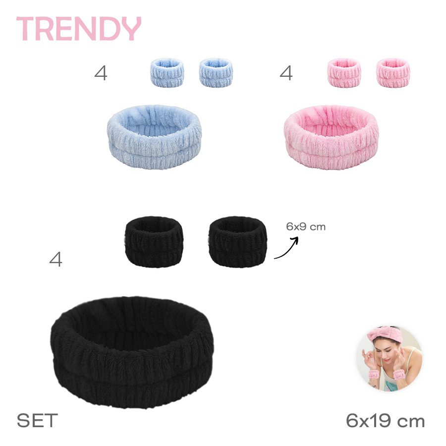 Vincha Make Up Trendy Celeste 17805B