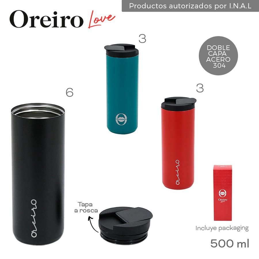 Vaso Termico 500ML Las Oreiro Varios Colores 18387B