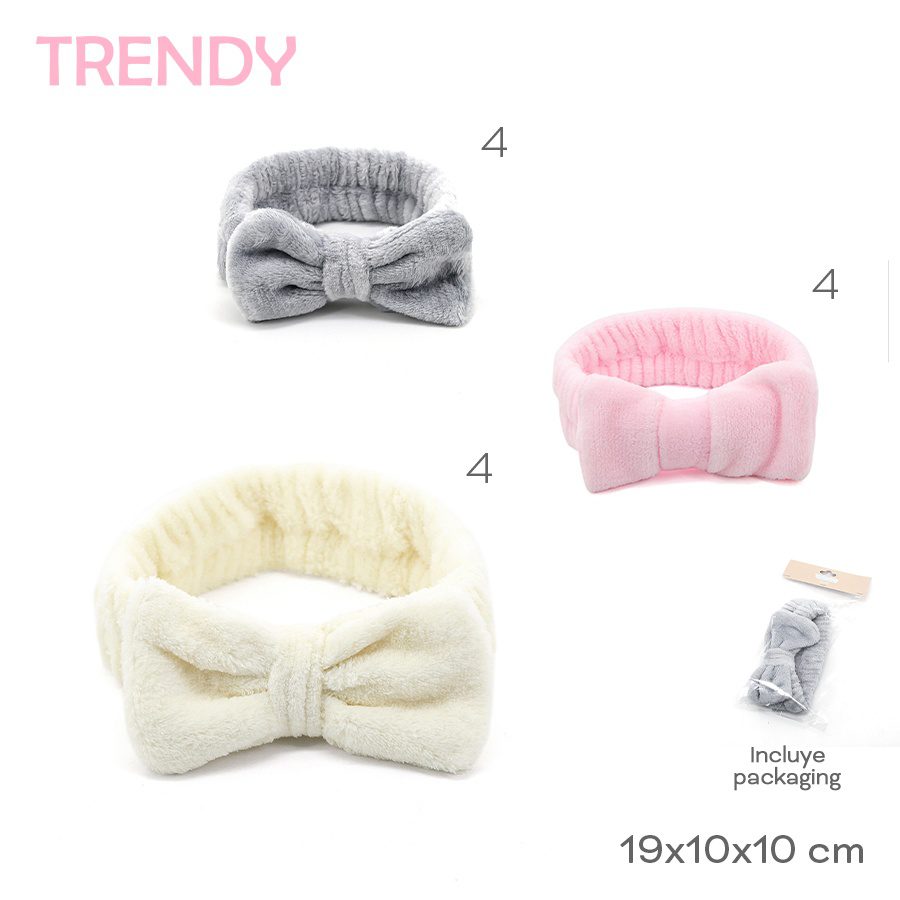 Vincha Make Up Trendy Varios Colores 18702B