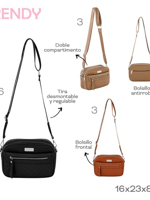 Morral Trendy Varios Colores 18825
