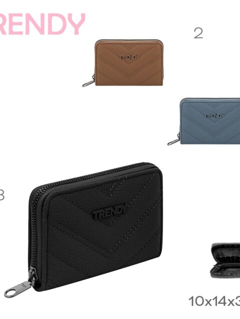 Billetera Trendy Varios Colores 19102