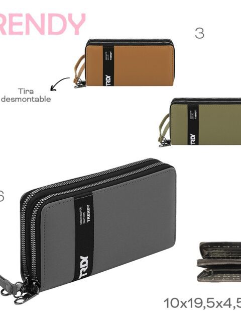 Billetera Trendy Varios Colores 19103