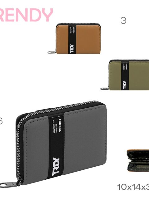 Billetera Trendy Negro 19105