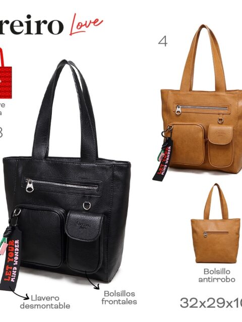 Cartera Oreiro Love Camel 22728