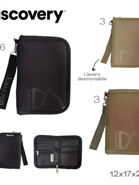 Billetera Discovery Verde 28252