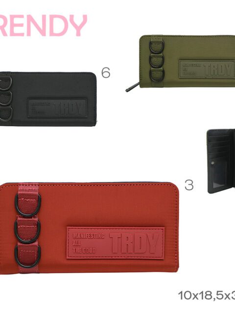 Billetera Trendy Negro 28334