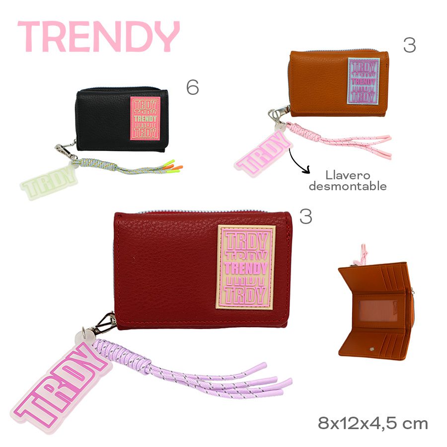 Billetera Trendy Varios Colores 28339