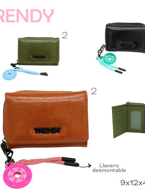 Billetera Trendy Negro 28342