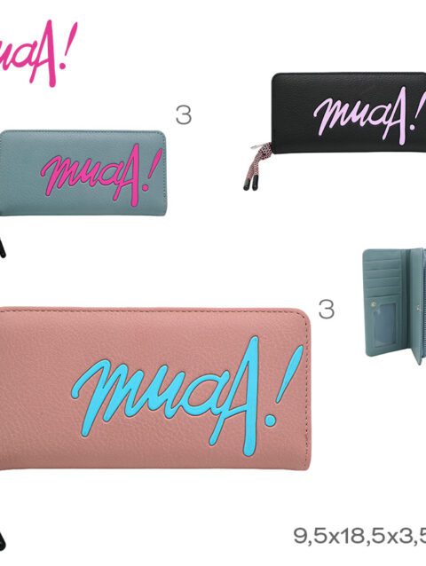 Billetera Muaa Varios Colores 28364