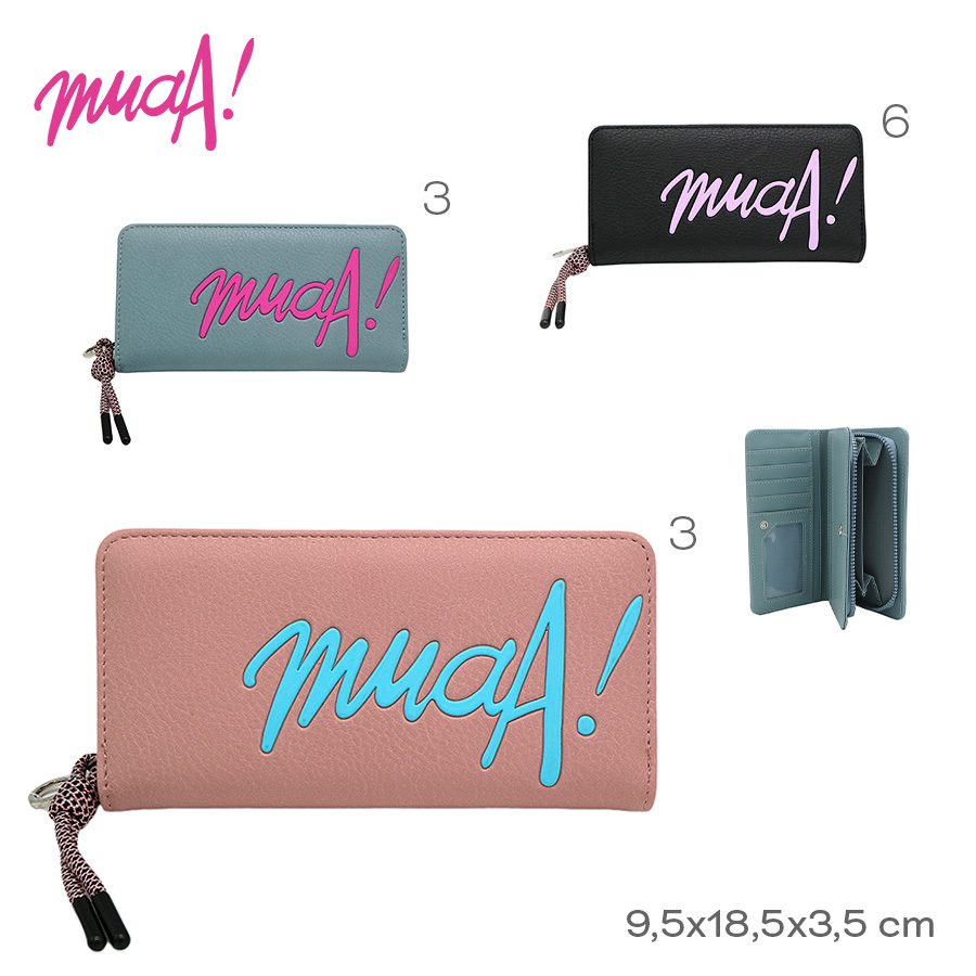 Billetera Muaa Varios Colores 28364