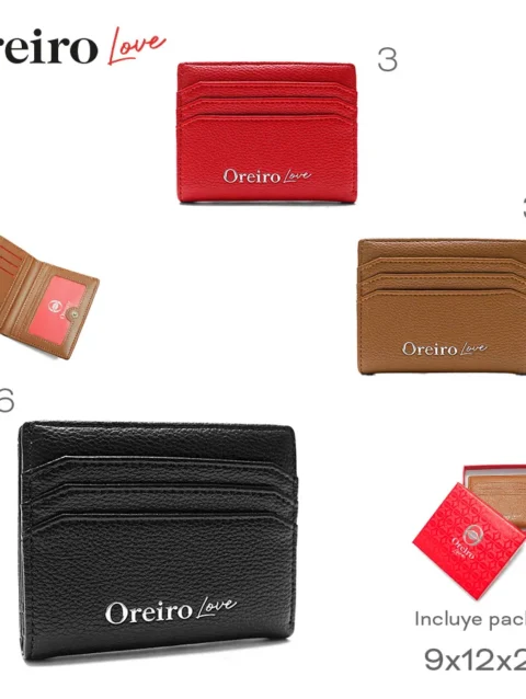 Billetera Oreiro Love Varios Colores 28591