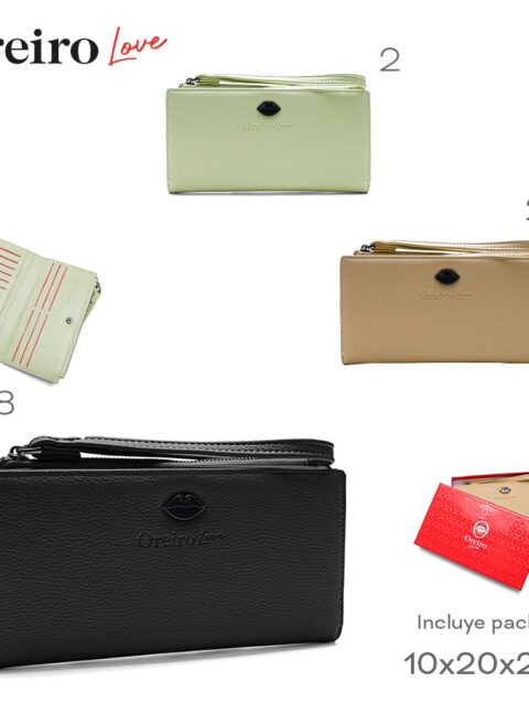 Billetera Oreiro Love Varios Colores 28598