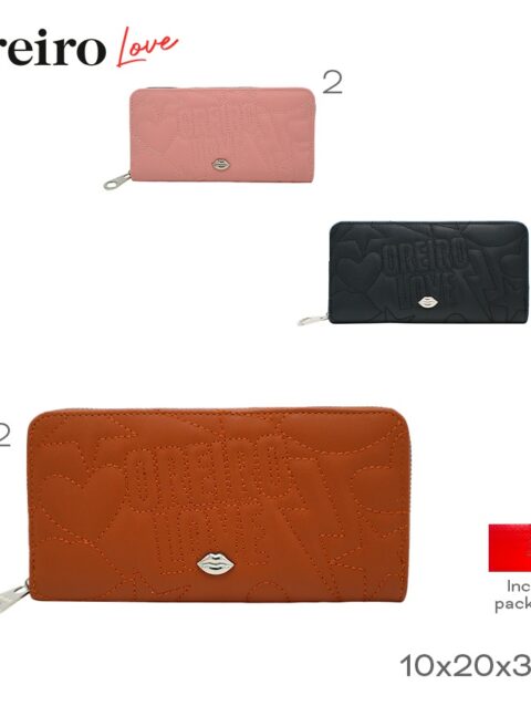 Billetera Oreiro Love Varios Colores 28620