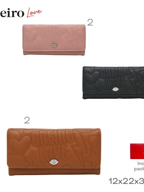 Billetera Oreiro Love Varios Colores 28621