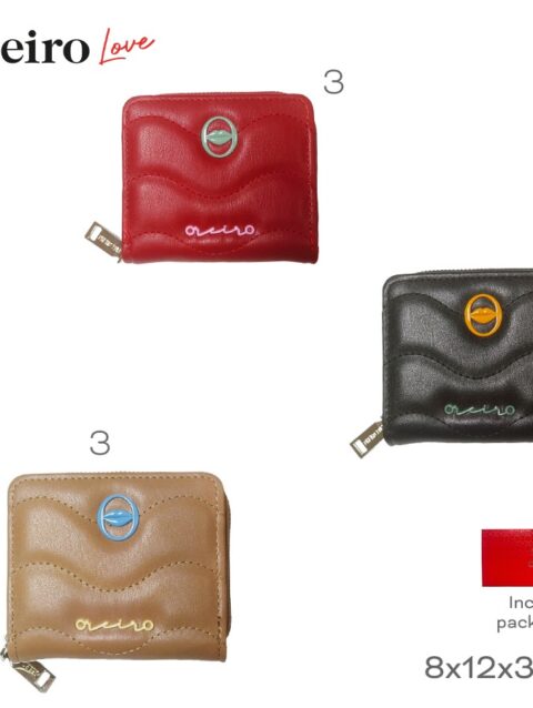 Billetera Oreiro Love Negro 28632