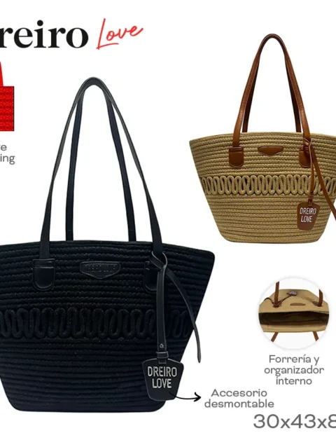 Beach Bag Oreiro Love Varios Colores 28879
