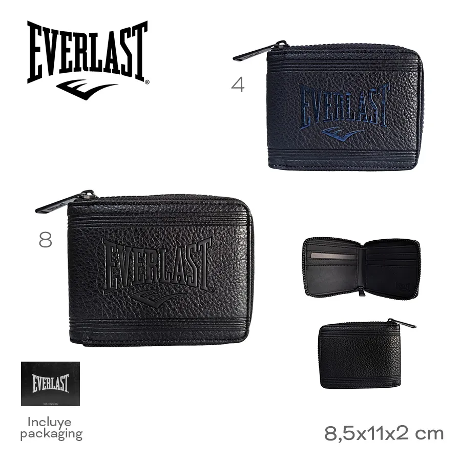 Billetera Everlast Negro 28905