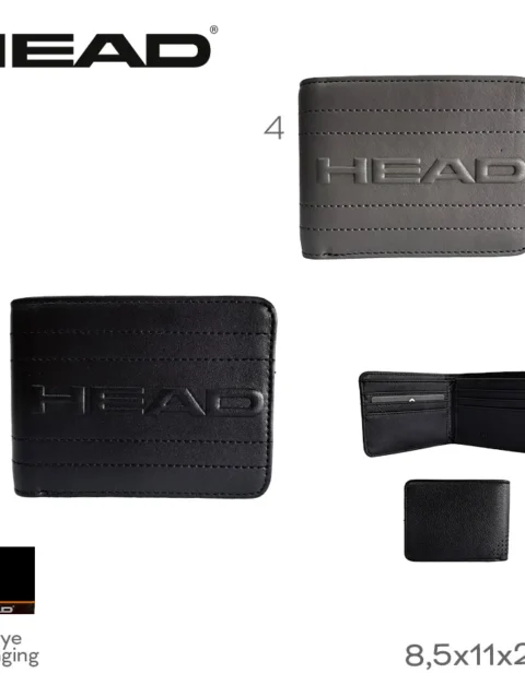 Billetera Head Negro 28916
