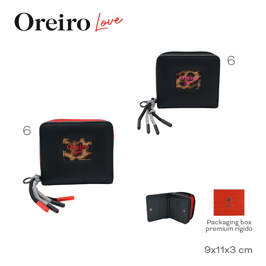 Billetera Oreiro Love Varios Colores 29035