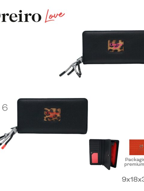 Billetera Oreiro Love Rojo 29036