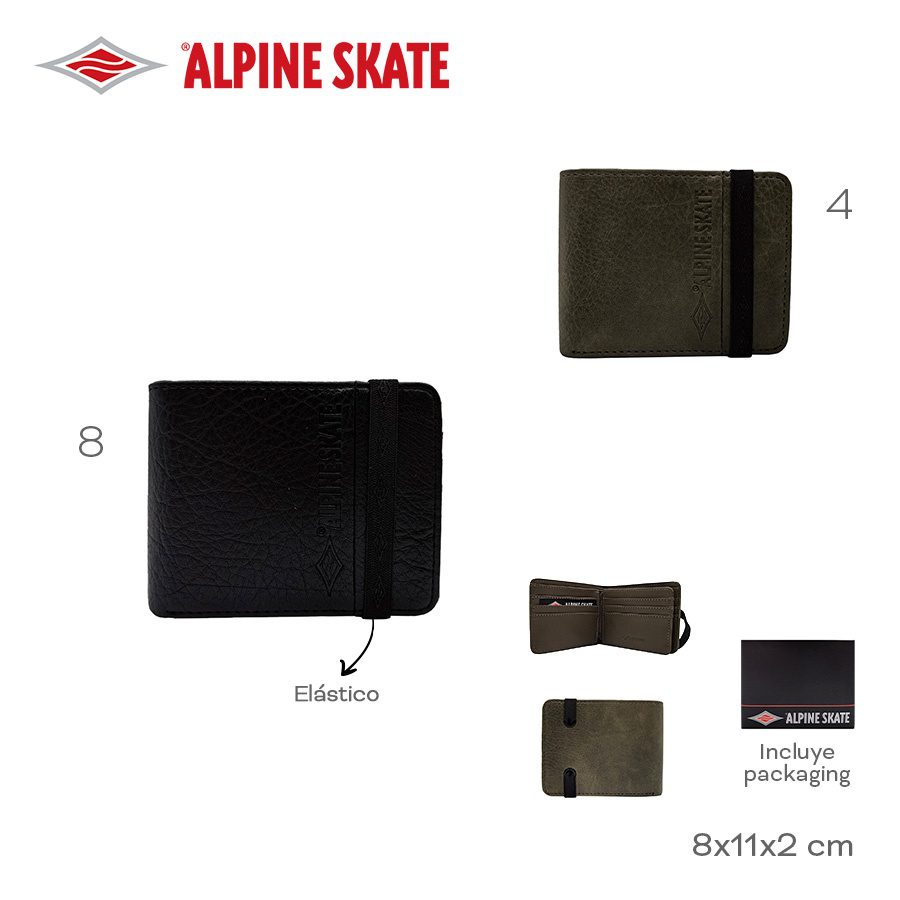 Billetera Alpine Skate Negro 29489