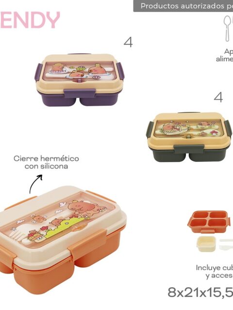 Lunchera Trendy Varios Colores 30427