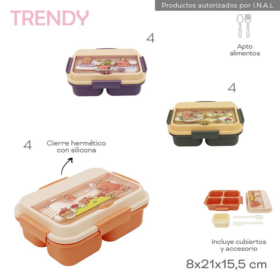 Lunchera Trendy Varios Colores 30427