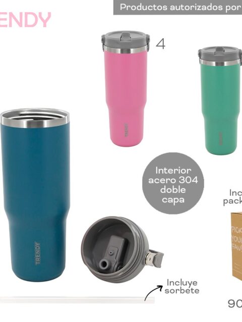 Vaso Termico Trendy Verde 30912