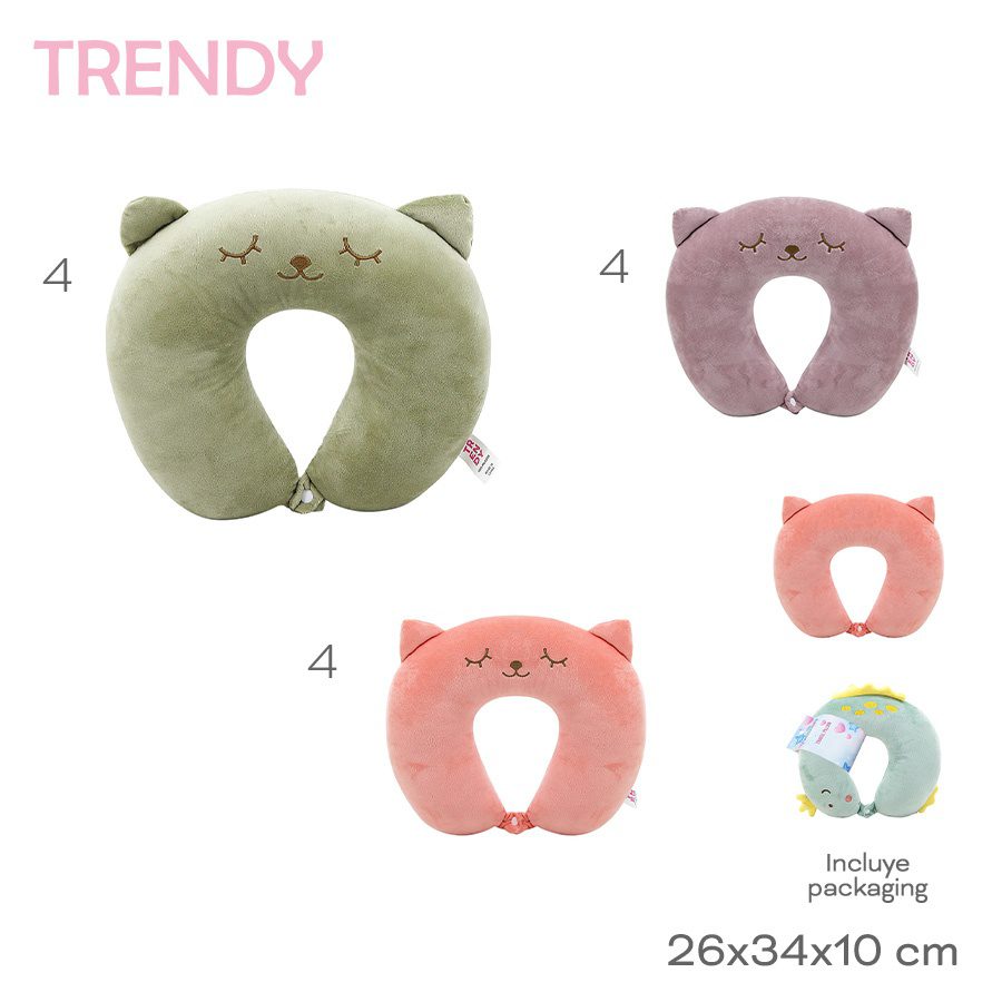 Almohada Infantil Trendy Varios Colores 32156