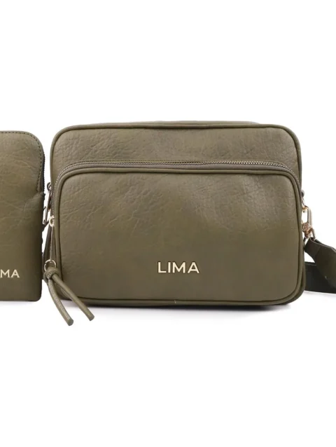 Bandolera Olivia Con Porta Anteojo Lima Rosa F225