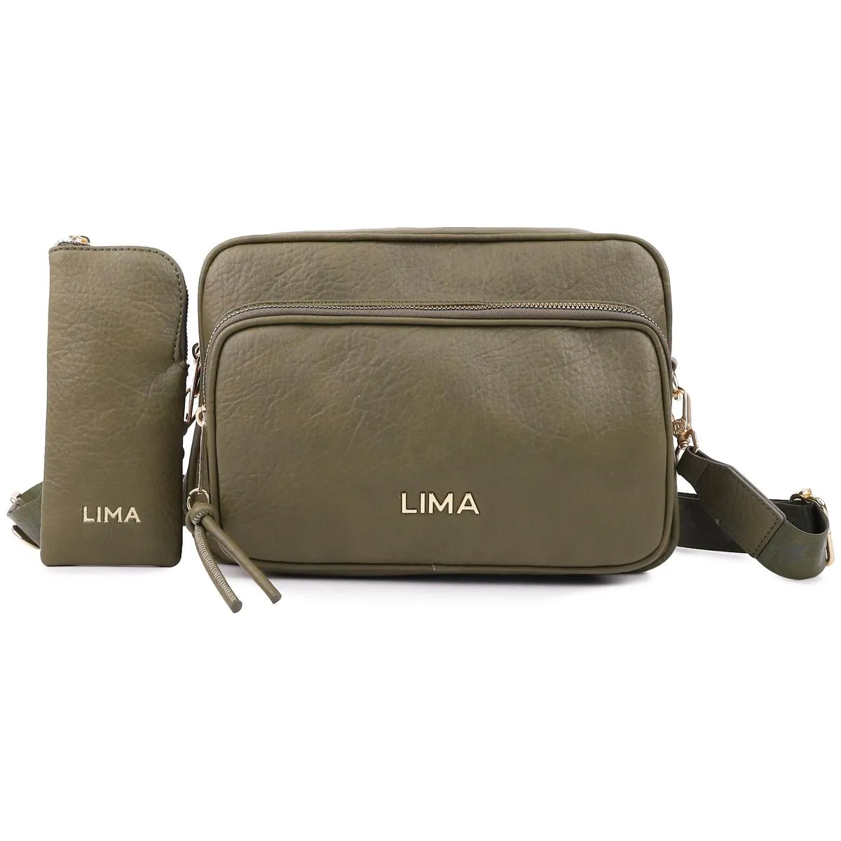 Bandolera Olivia Con Porta Anteojo Lima Rosa F225