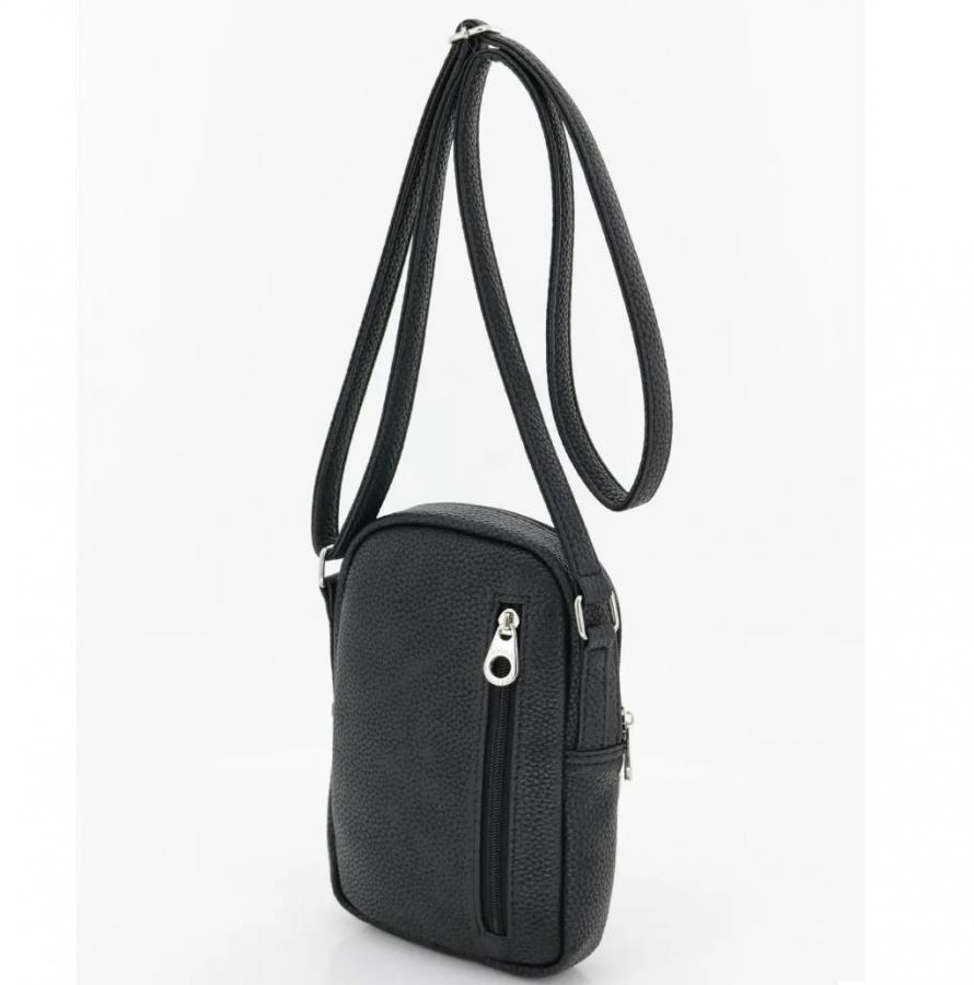 Bandolera Porta Celular Ecocuero Good Company Negro 1959 - Imagen 2
