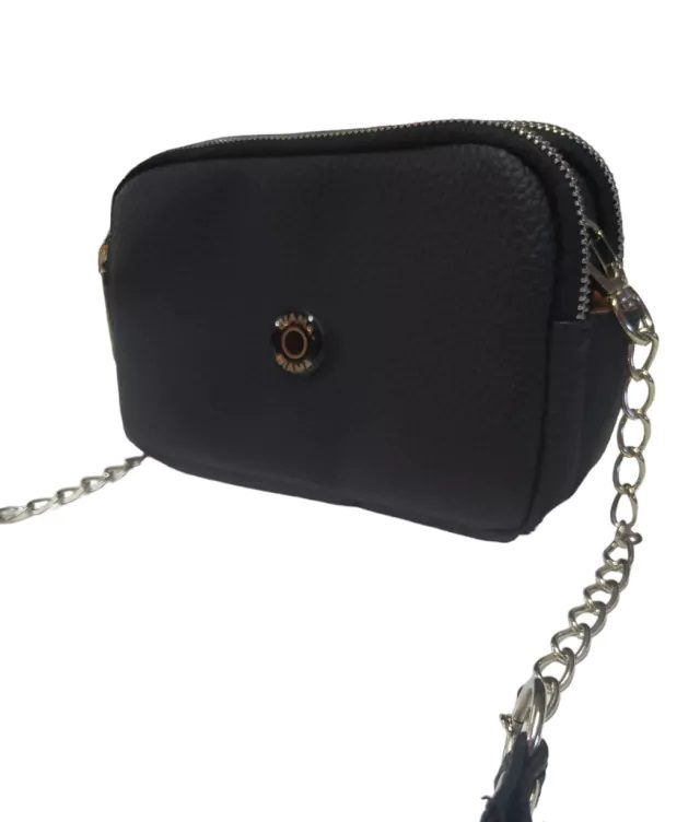 Bandolera 3 Div Biama Bags Negro CAPRI - Imagen 3