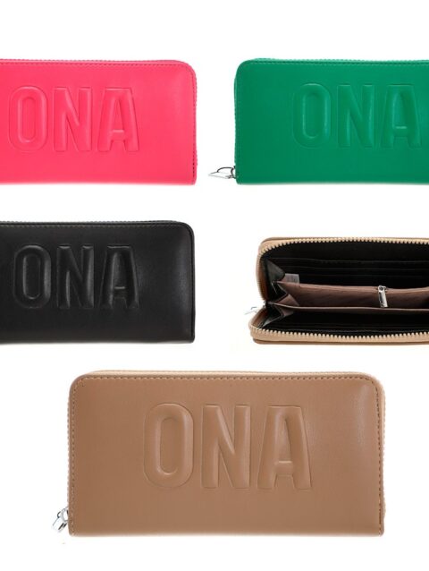 Billetera Ona Saez Negro OS-1326