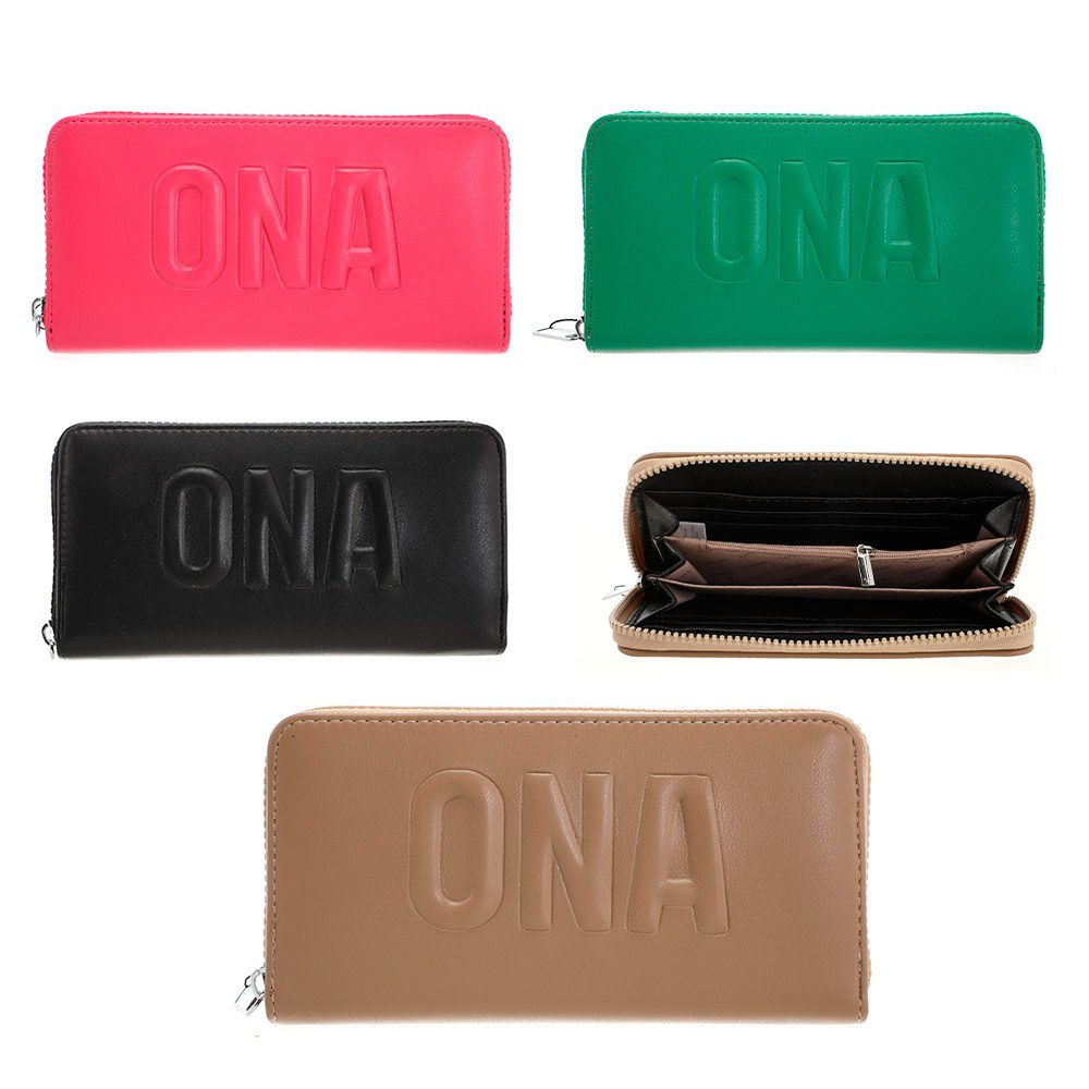 Billetera Ona Saez Negro OS-1326