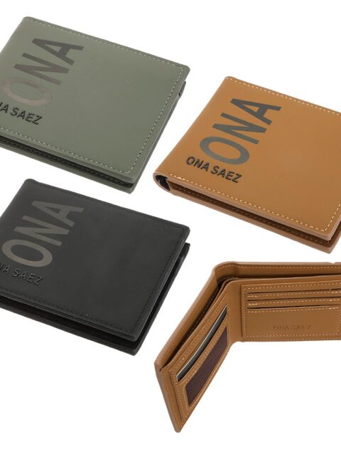 Billetera Ona Saez Negro OS-1339