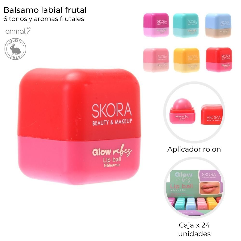 Balsamo Labial Frutal Skora Amarillo 39585