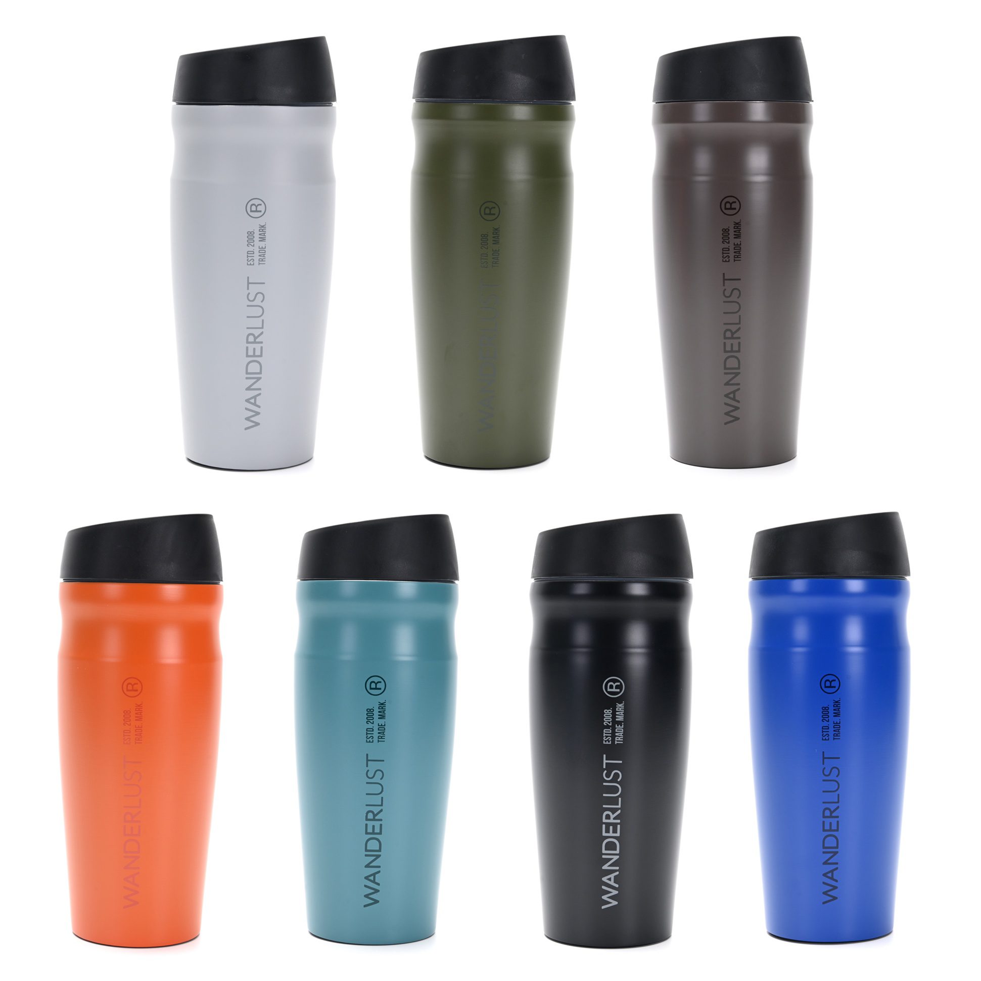 Vaso Termico 450ML Wanderlust Negro 40600