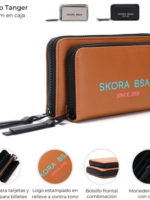 Billetera Tanger Skora Varios Colores 41544