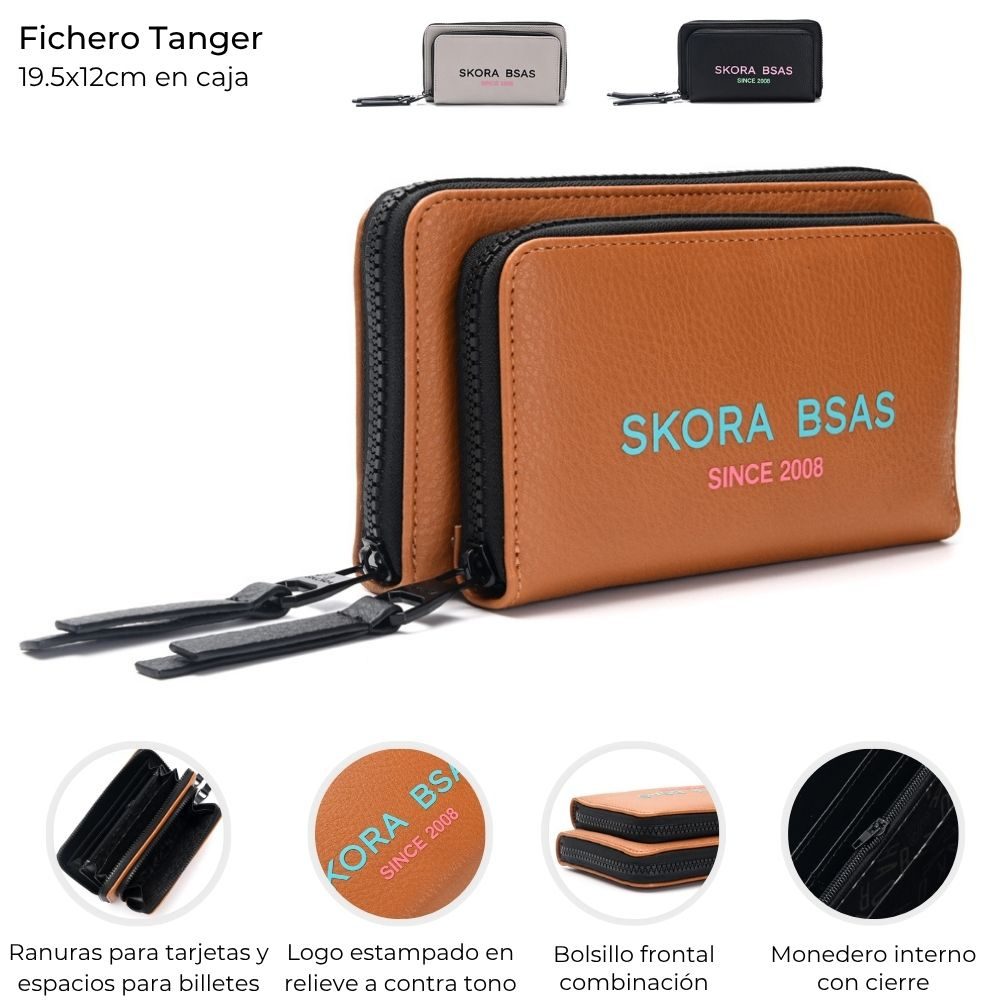Billetera Tanger Skora Varios Colores 41544