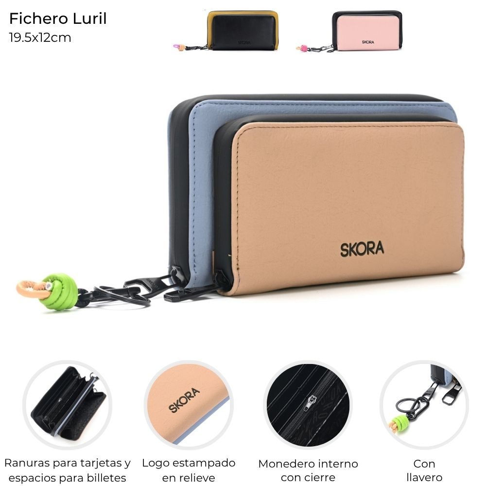 Billetera Luril Skora Kaky 41551
