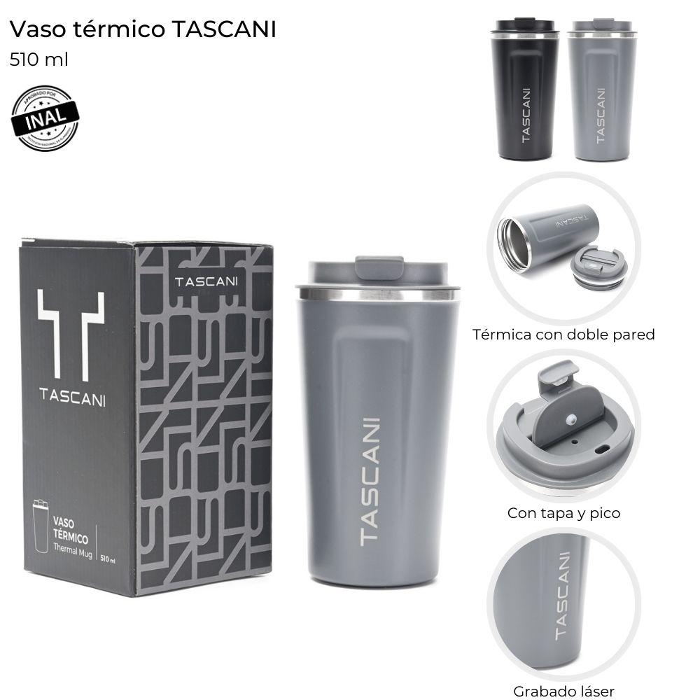 Vaso Termico 510ML Tascani Negro 41951