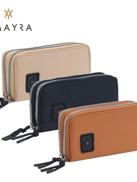 Billetera 2 Cierres Amayra Varios Colores 67.3500025