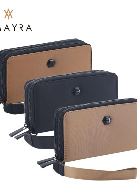 Billetera 2 Cierres Amayra Varios Colores 67.3500055